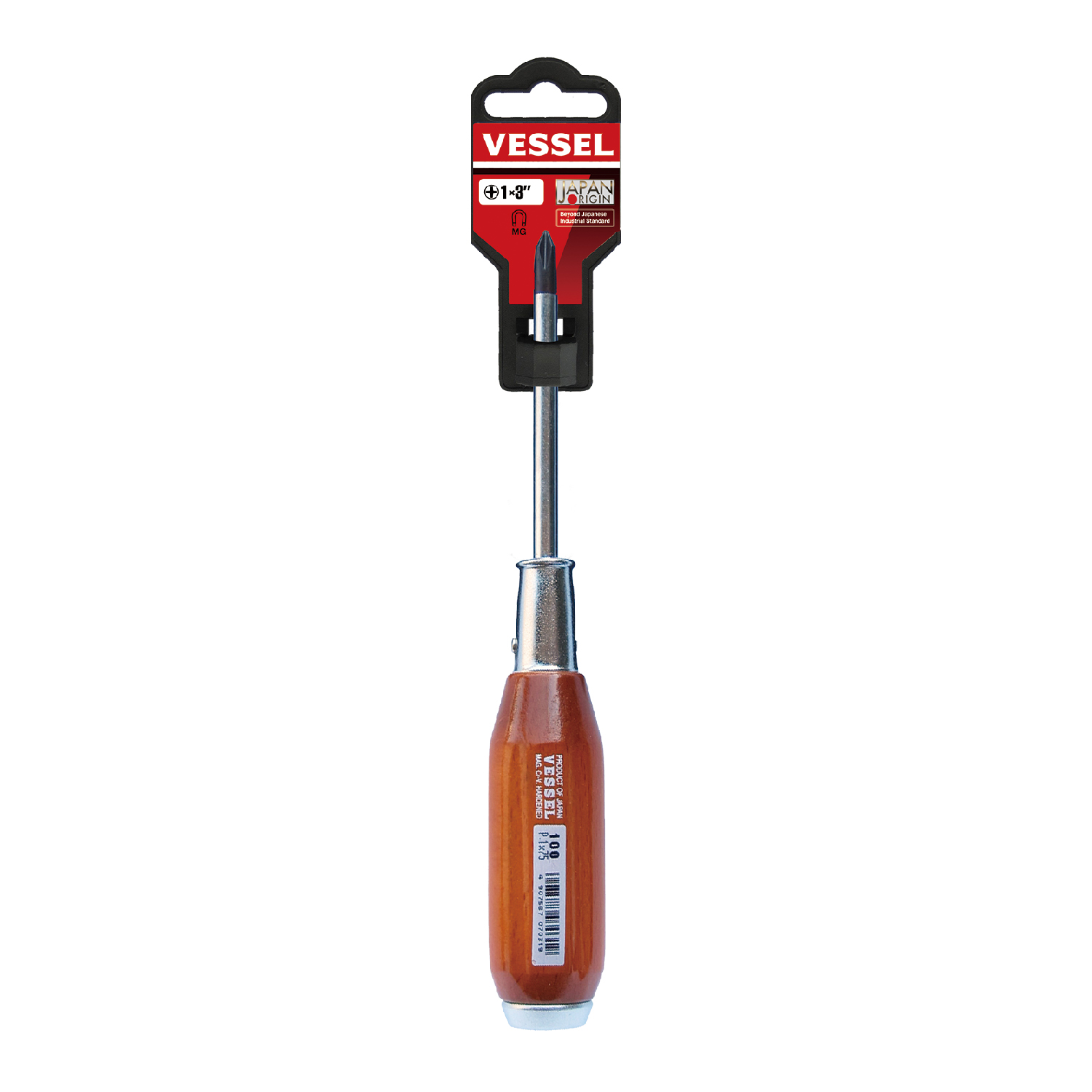 No.340TX 340T20H120 4 3/4 VESSEL WOOD-COMPO Torx Screwdriver T20Hx120 No.340TX 340T20H120 4 3/4 VESSEL WOOD-COMPO Torx Screwdriver T20Hx120