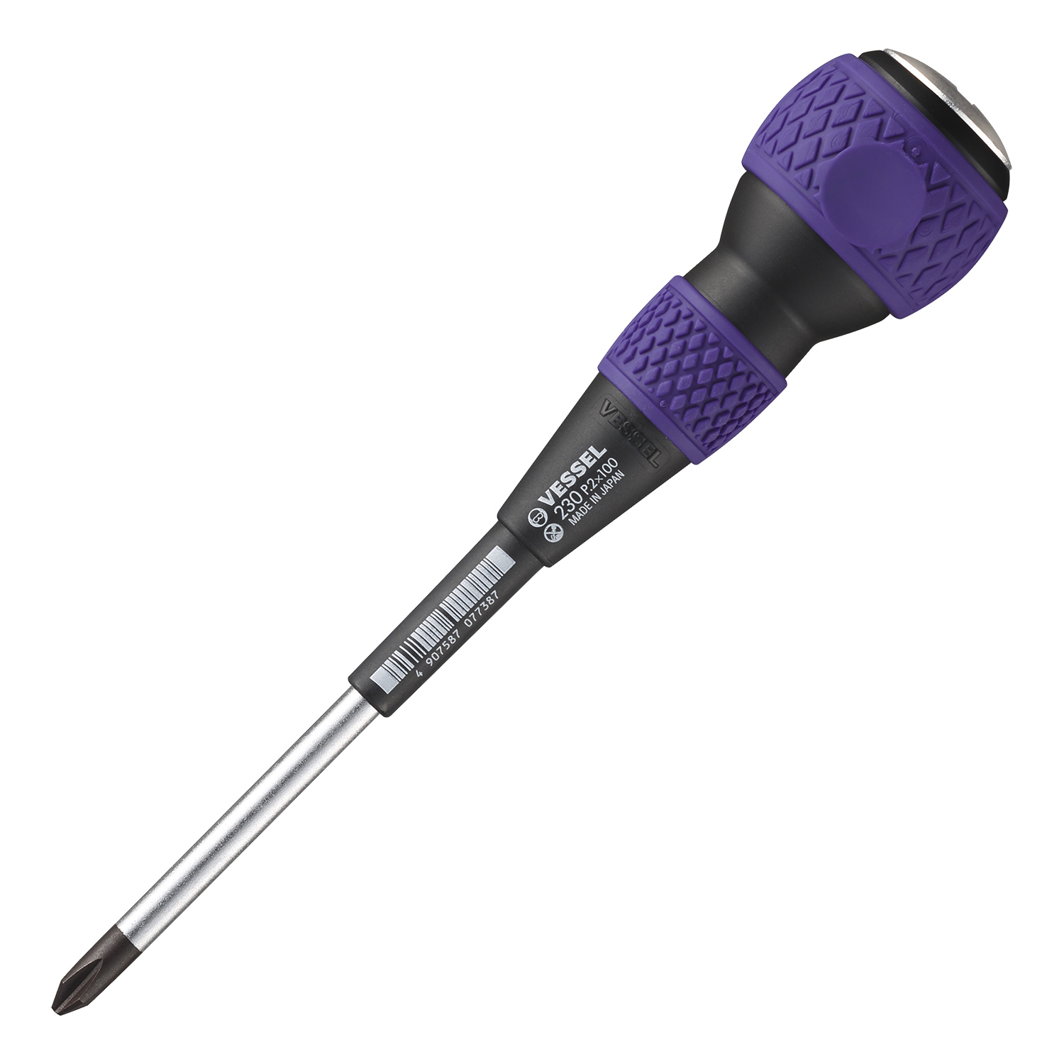 BALL GRIP Tang-Thru Screwdriver
