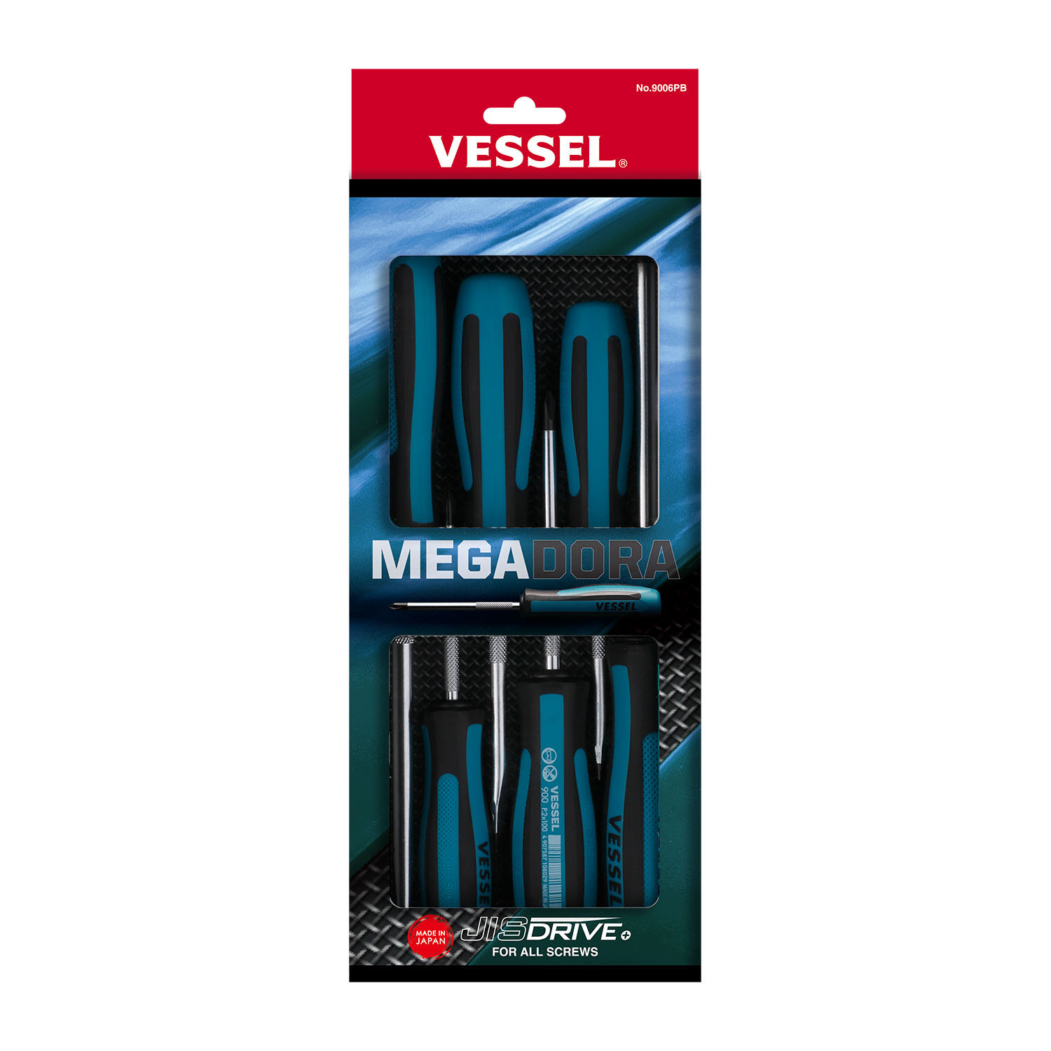 MEGADORA Screwdriver 6PC. Set